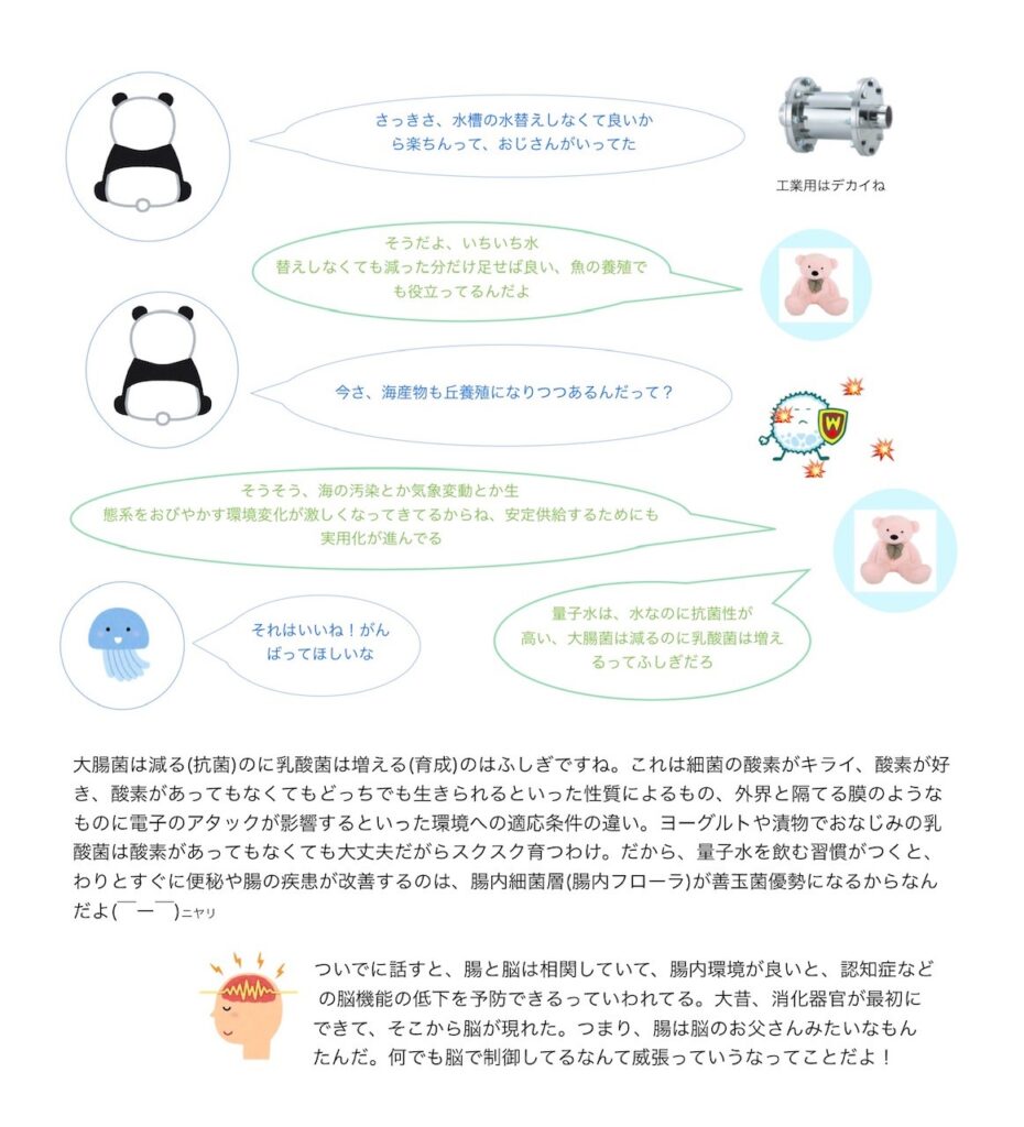 はたらき | 量子水de健康な会